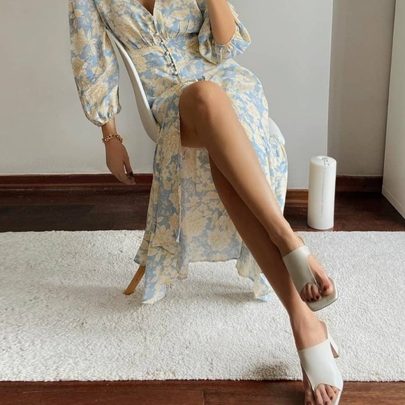 Mango bovine leather sandals bloggers favorite - Picture 5 of 17